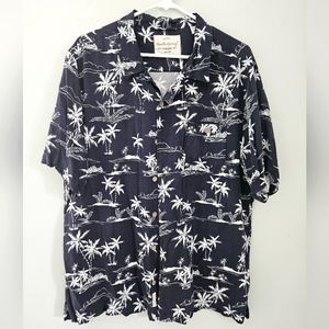 Mens Original Weatherproof Vintage Hawaiian Shirt. Size XL